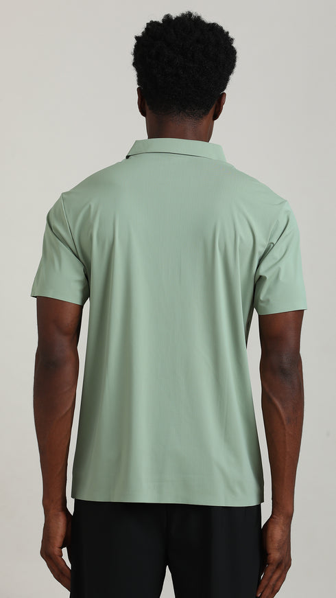 Airdry Polo - Sage green