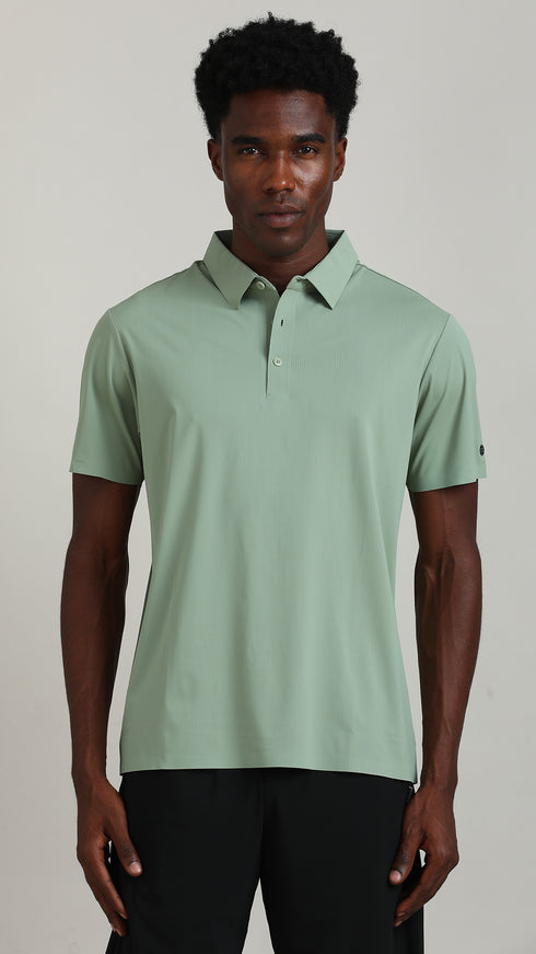 Airdry Polo - Sage green