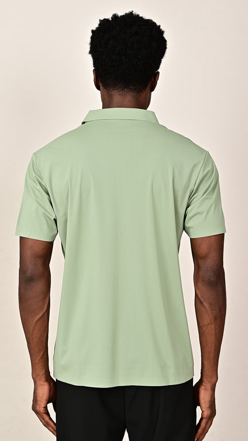 Airdry Polo- Pista Green