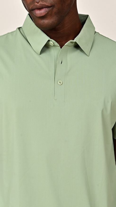 Airdry Polo- Pista Green