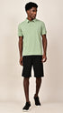 Airdry Polo- Pista Green