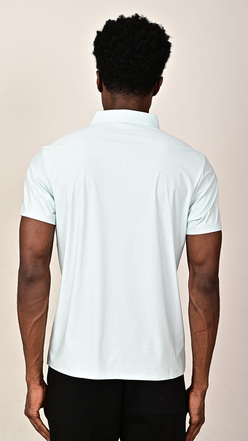 Self Chex Polo - White