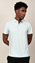 Self Chex Polo - White