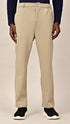 Smart-Casual Slacks - Beige