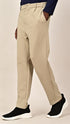 Smart-Casual Slacks - Beige