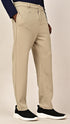 Smart-Casual Slacks - Beige
