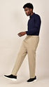 Smart-Casual Slacks - Beige