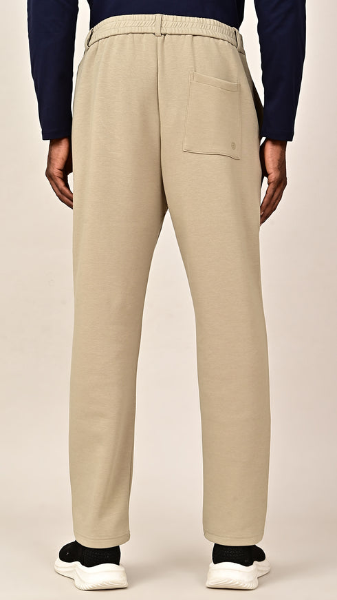 Smart-Casual Slacks - Beige