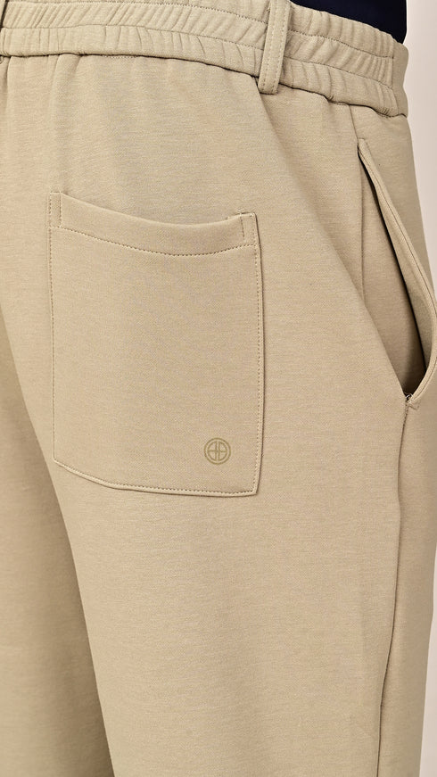 Smart-Casual Slacks - Beige