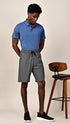 Silk Shorts- Slate Grey