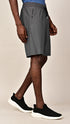 Silk Shorts- Slate Grey