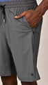 Silk Shorts- Slate Grey