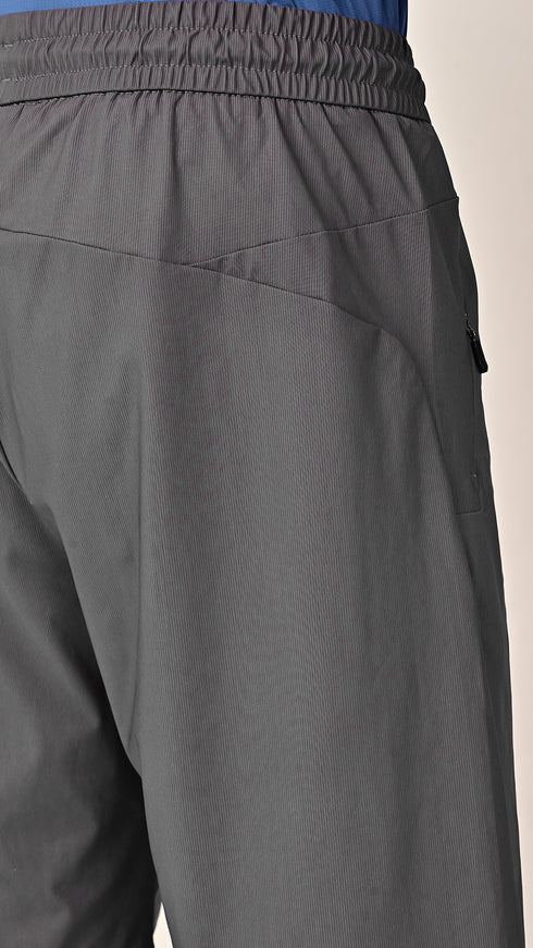 Silk Shorts- Slate Grey