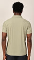 Self Chex Polo - Sage Green