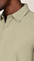 Self Chex Polo - Sage Green