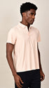 Self Chex Polo - Soft Ecru