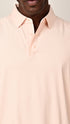 Self Chex Polo - Soft Ecru