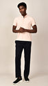 Self Chex Polo - Soft Ecru