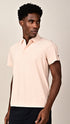 Self Chex Polo - Soft Ecru