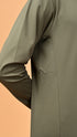 Long Sleeve Polo - Moss Green