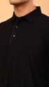 Self Chex Polo - Black