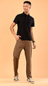 Self Chex Polo - Black