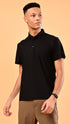 Self Chex Polo - Black