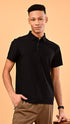 Self Chex Polo - Black