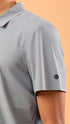 Self Chex Polo - Cloud Grey