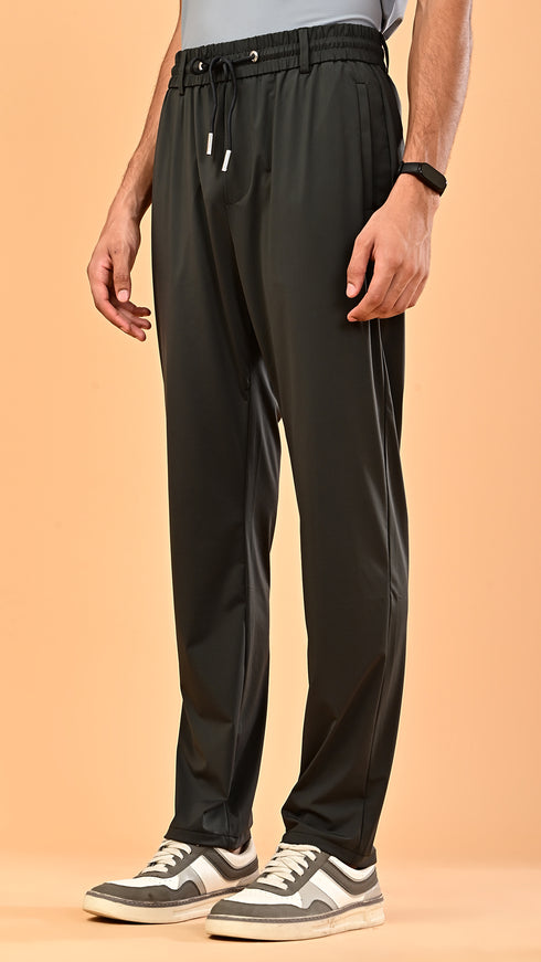 Silk Pants - Slate Grey