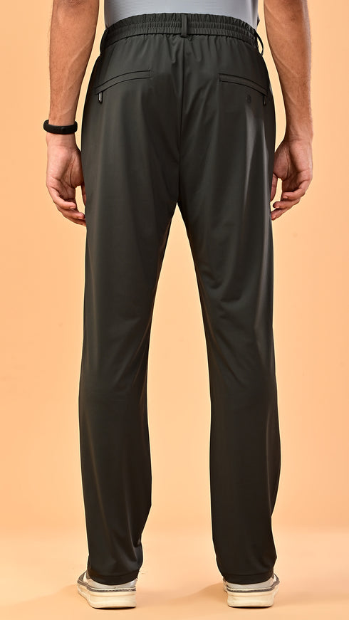 Silk Pants - Slate Grey