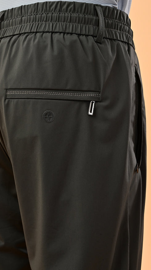Silk Pants - Slate Grey