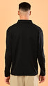 Long Sleeve Polo - Black