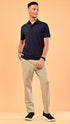 Airdry Polo- Eclipse Blue