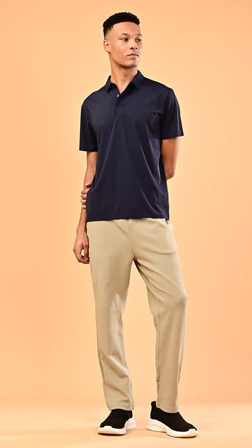 Airdry Polo- Eclipse Blue