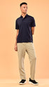 Airdry Polo- Eclipse Blue