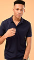 Airdry Polo- Eclipse Blue