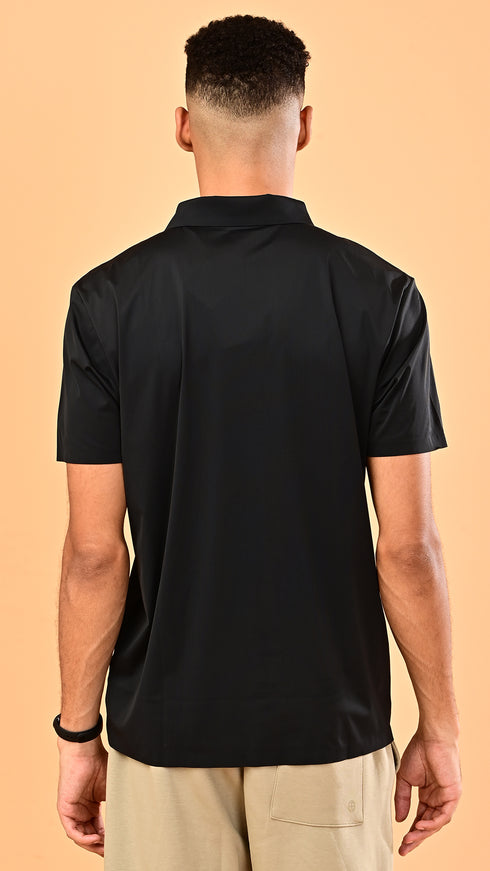 Airdry Polo- Black