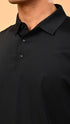 Airdry Polo- Black