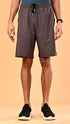 Silk Shorts- Brown