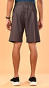 Silk Shorts- Brown