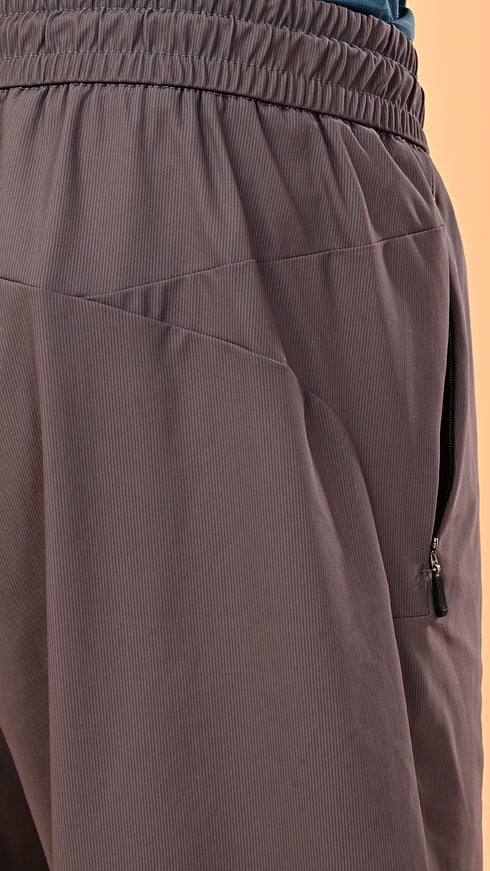 Silk Shorts- Brown