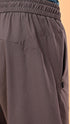 Silk Shorts- Brown