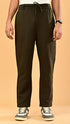 Stretchable Linen Pants- Olive