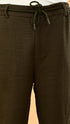 Stretchable Linen Pants- Olive