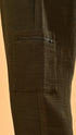 Stretchable Linen Pants- Olive