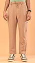 Stretchable Linen Pants- Tan