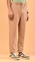 Stretchable Linen Pants- Tan
