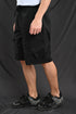 "AA" Cargo Shorts In Black
