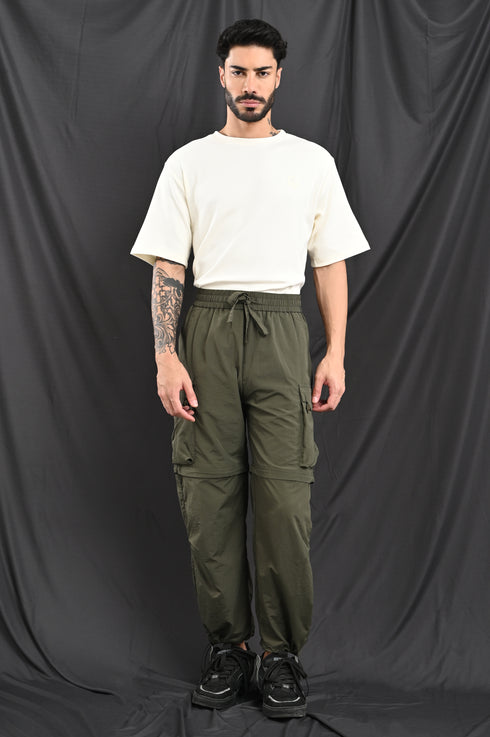 Convertible Cargo Olive Green